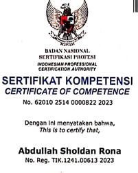 Sertifikat BNSP